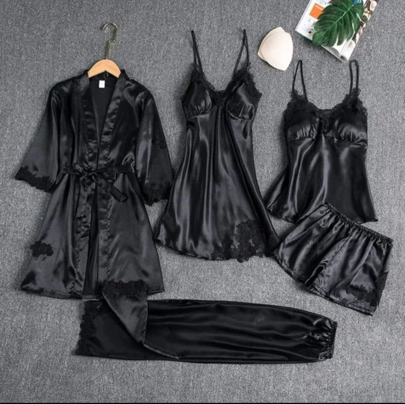 Premium Nightwear 5 Piece Set