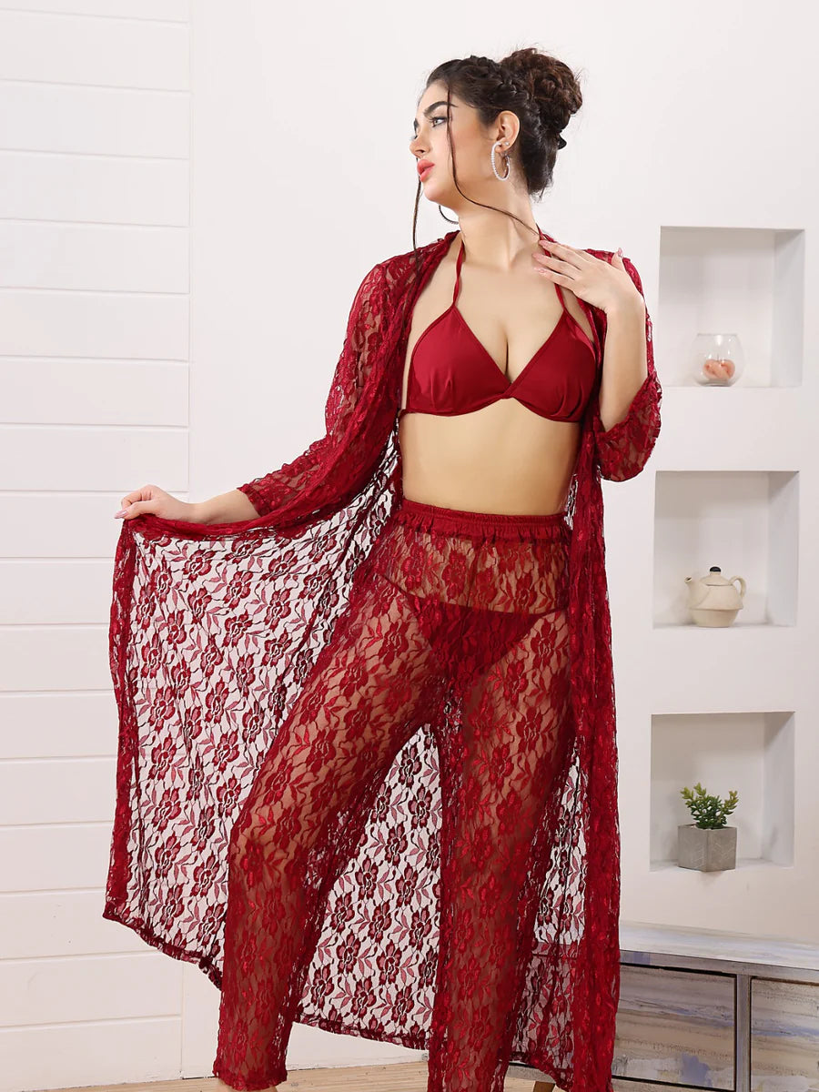4 piece primium quality nighty